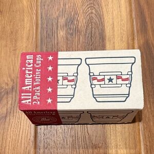 All American Votive Cups Set